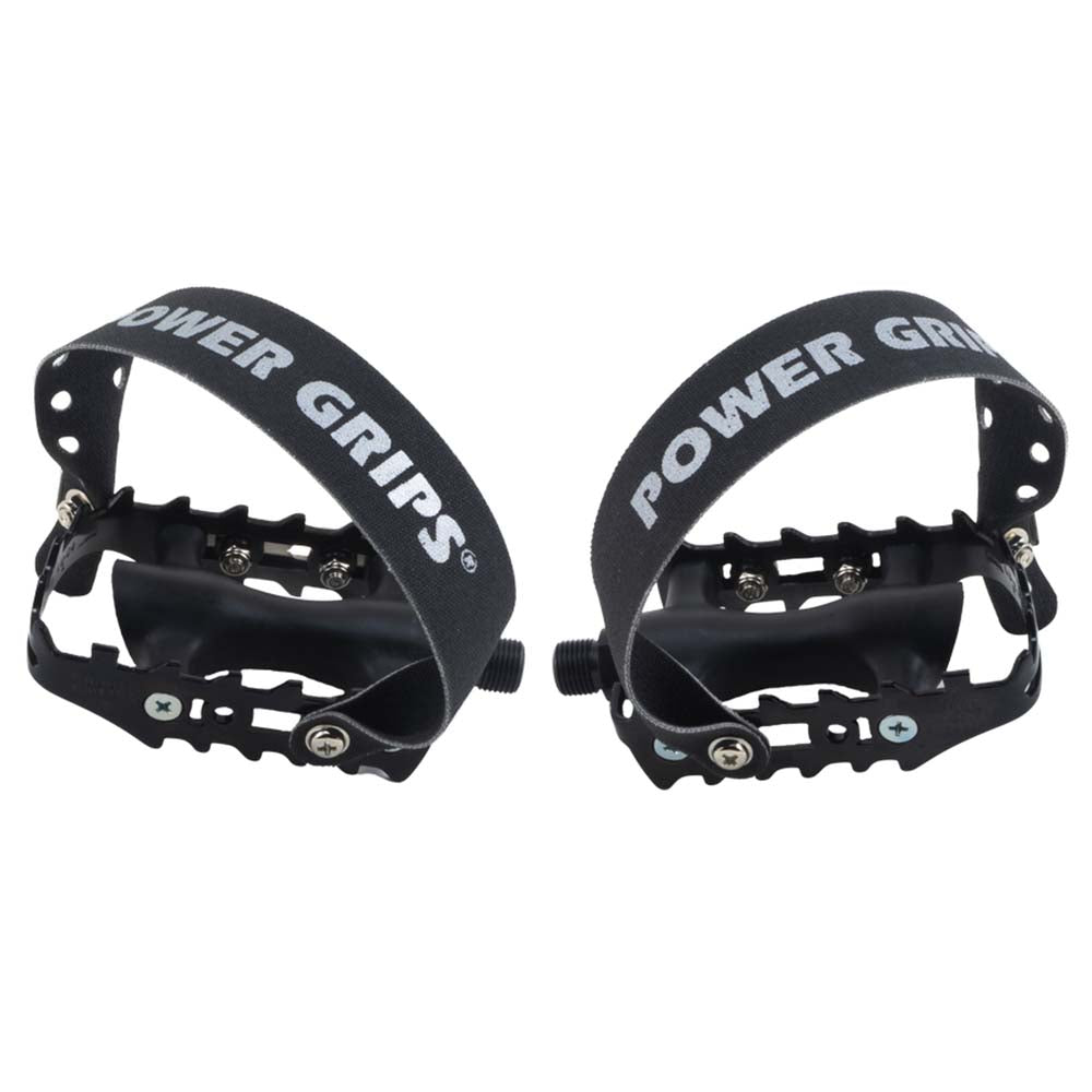 power grip pedal Power Grip Sport Pedals and Strap Set, Black