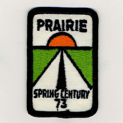 Prairie Cycle Club Century Patches