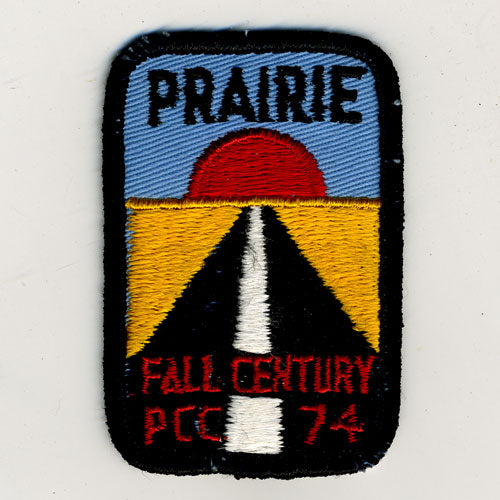 Prairie Cycle Club Century Patches