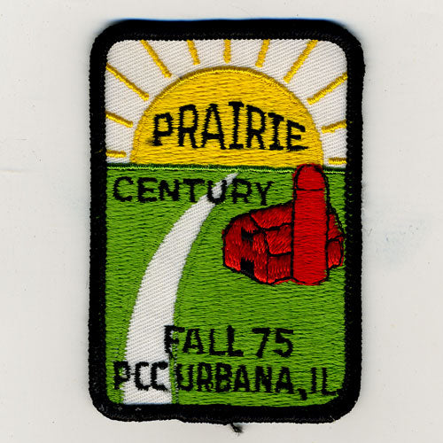 Prairie Cycle Club Century Patches