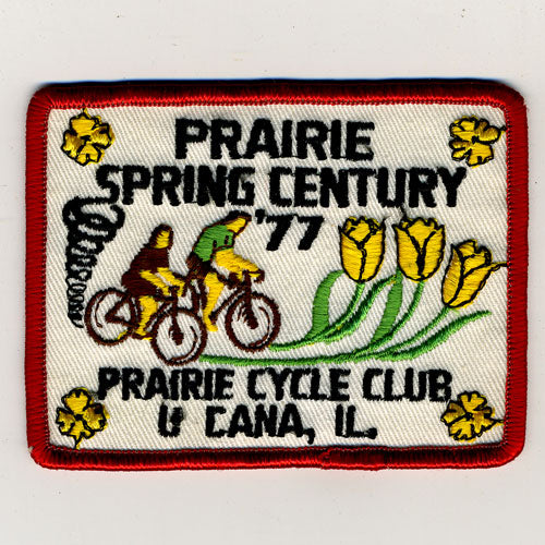 Prairie Cycle Club Century Patches