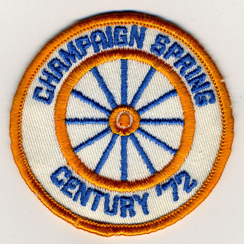 Prairie Cycle Club Century Patches