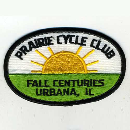 Prairie Cycle Club Century Patches