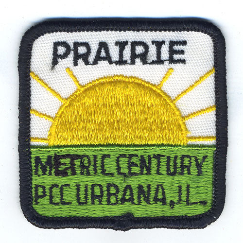 Prairie Cycle Club Century Patches