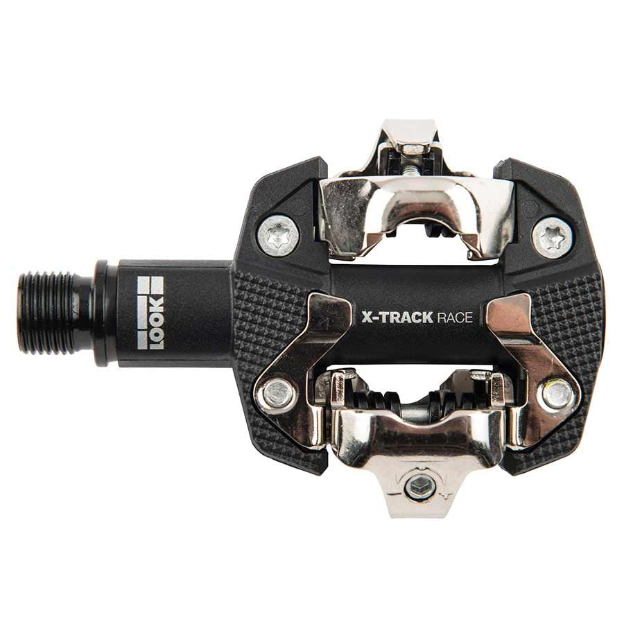 LOOK Cycle - X-Track Race Carbon Ti MTB Bike Pedals - Standard SPD Mechanism Compatible - Carbon Body, Titanium Axle - Clipless Pedal - Large Platform - Extremely Reliable Ultralight Clip in Pedals - Thumbnail 4