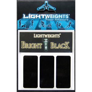 Lightweights - Stealth Black Strips (3 strips)