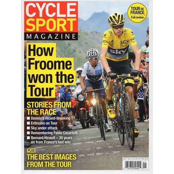 Cycle Sport (September 2015) - How Froome Won the Tour